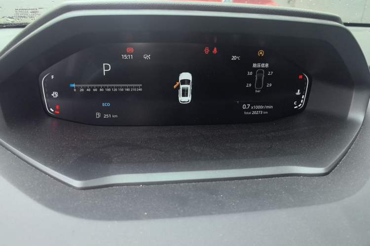 Used CHANGAN CS55PLUS 2022 2nd Generation 1.5T DCT Prestige Version Instrument Cluster