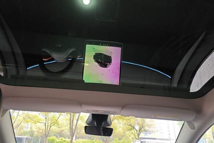 Used Tesla Model Y 2024 Rear-Wheel-Drive Version Headliner