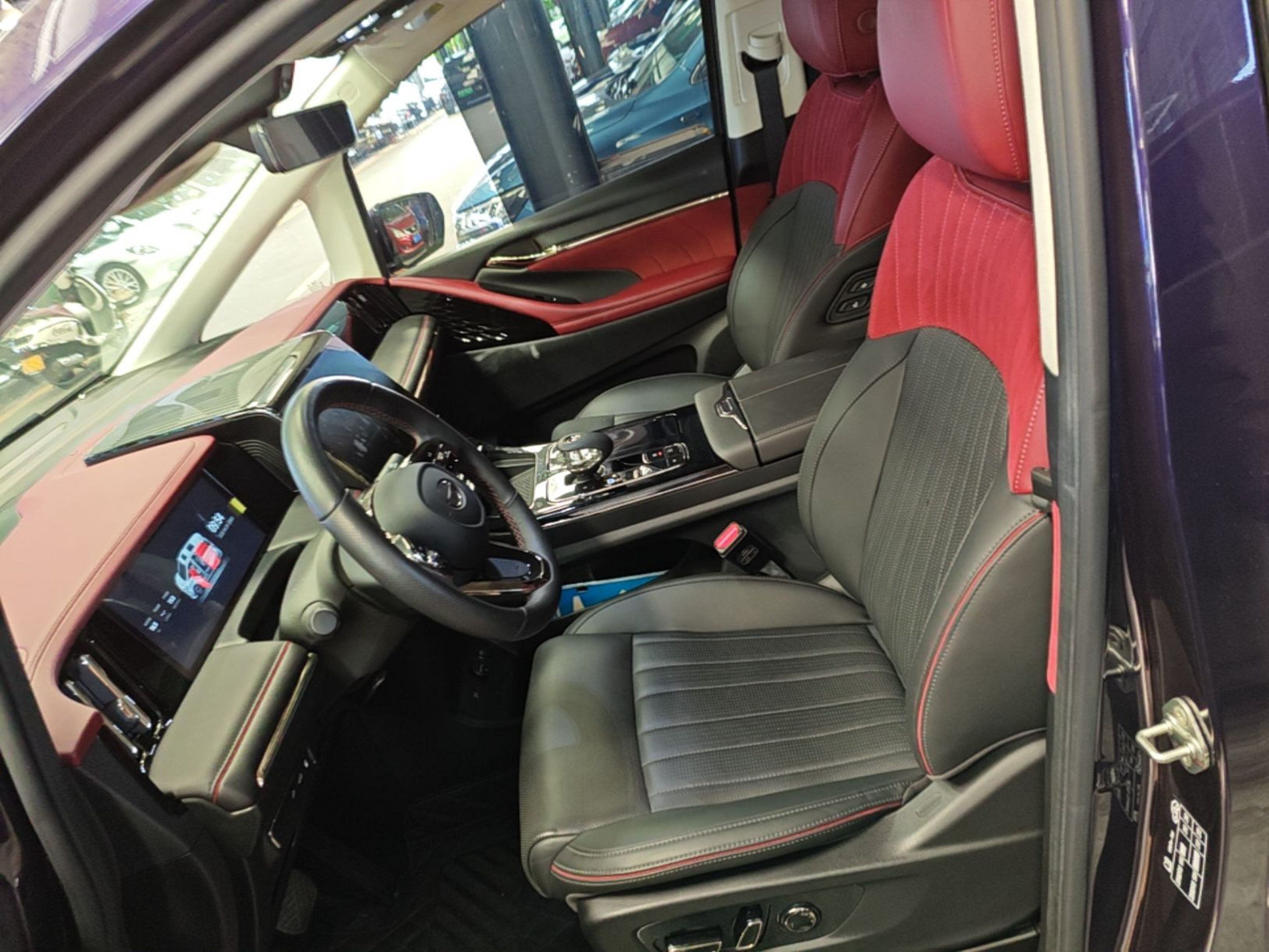 Avant de la voiture