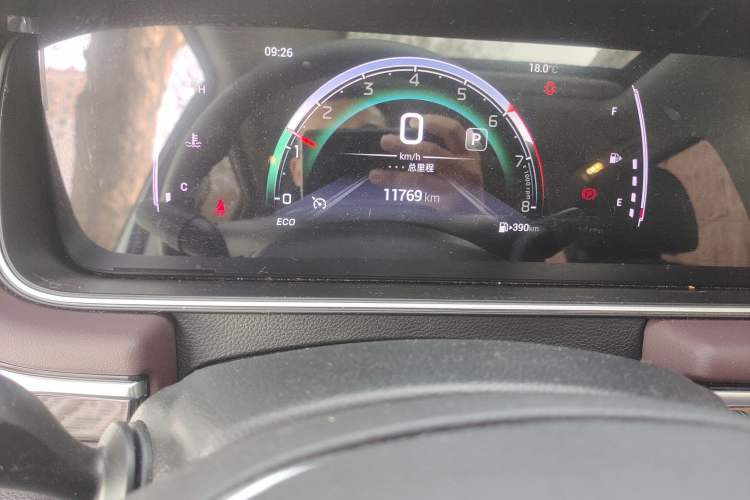 Used GAC Trumpchi M6 2023 PRO 270T DCT Luxury Edition Odometer Close Up