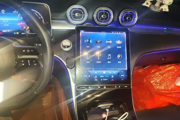 Used Mercedes-Benz C-Class 2023 C 260 L Audio And AC Panel