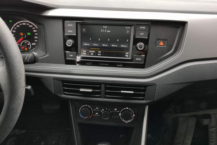 Used Volkswagen Polo 2019 Plus 1.5L Automatic Panoramic Enjoyment Edition Audio And AC Panel