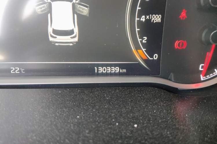 Used Kia Sportage R 2019 2.0L Automatic Smart Luxury Edition Odometer Close Up