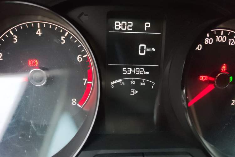 Used Volkswagen Lavida 2019 Lavida Start 1.5L Automatic Trendy Version China VI Standard Odometer Close Up