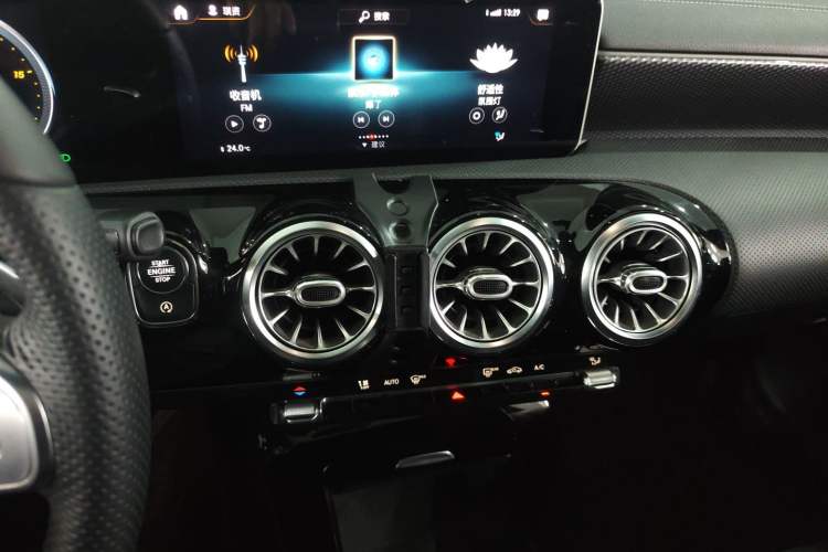 Used Mercedes-Benz A-Class 2020 Restyled A 200 L Sport Sedan Fashion Version Audio And AC Panel