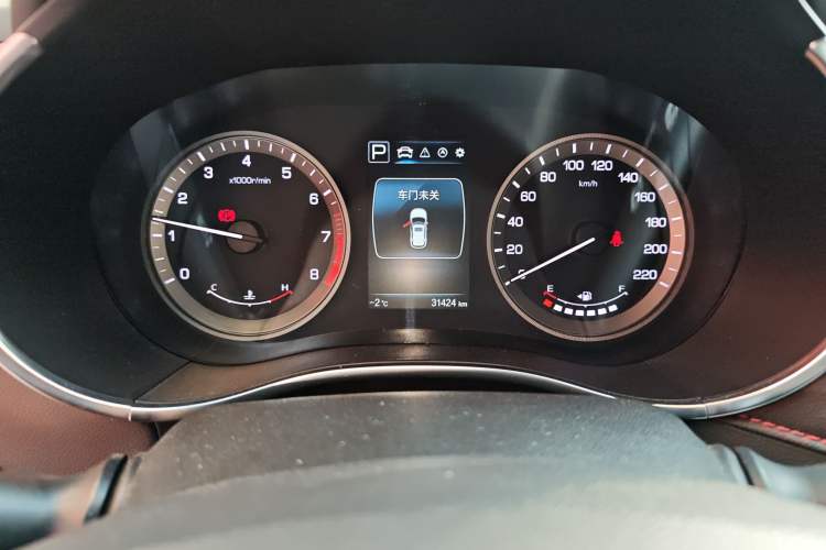 Used CHANGAN CS55 2017 1.5T Automatic Showoff Model Instrument Cluster