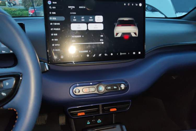 Used BYD Seagull 2025 Smart Drive Version 305 km Freedom Edition Audio And AC Panel