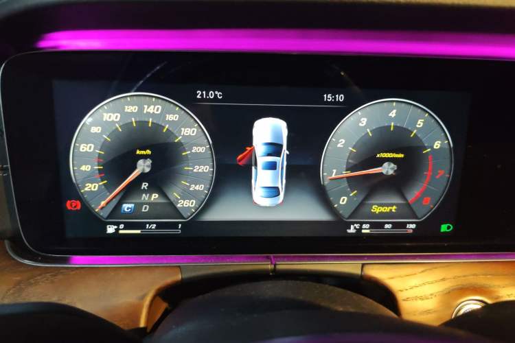 Used Mercedes-Benz E-Class 2017 E 300 L Sporty and Stylish Model Instrument Cluster