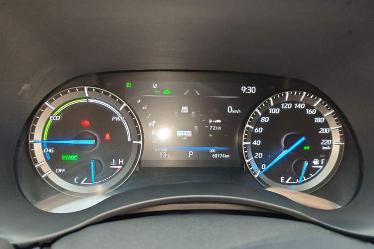 Used Toyota Highlander 2022 Dual-Engine 2.5L Four-Wheel Drive Prestige Version 7 Seats Instrument Cluster