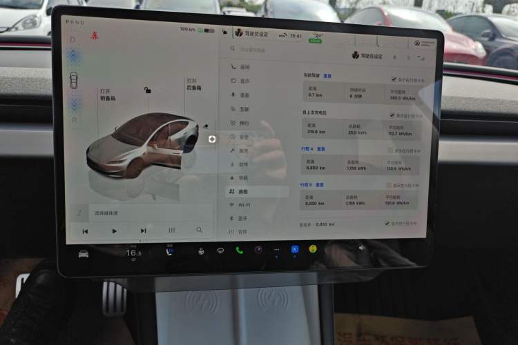 Used Tesla Model 3 2023 Rear-Wheel-Drive Version Instrument Cluster