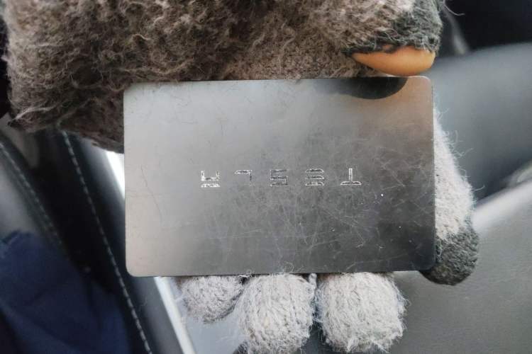 Used Tesla Model Y 2022 Revised Version Rear-Wheel Drive Vehicle Key