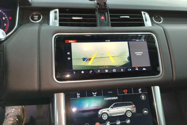 Used Land Rover Range Sport 2021 3.0 L6 SE Audio And AC Panel