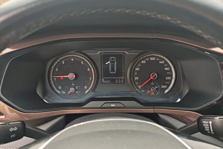 Used Volkswagen Tharu 2020 280TSI Two-Wheel Drive Luxury Plus Version China VI Standard Instrument Cluster