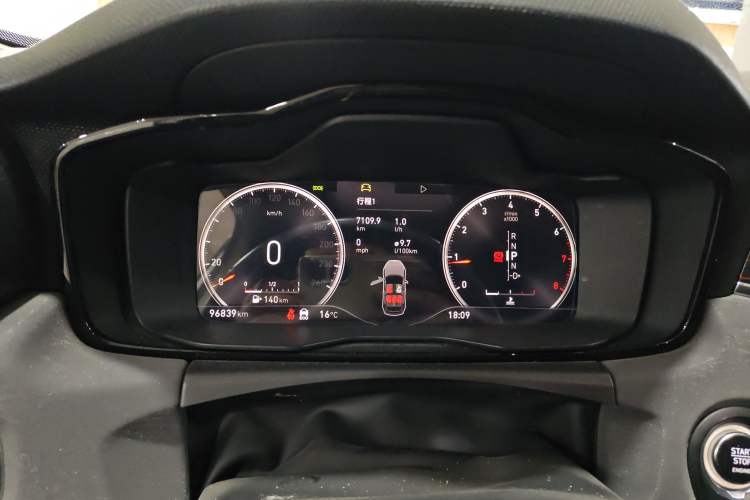 Used Lynk & Co 02 2020 High-Energy Edition 2.0T Automatic Two-Wheel Drive Pro Version Instrument Cluster
