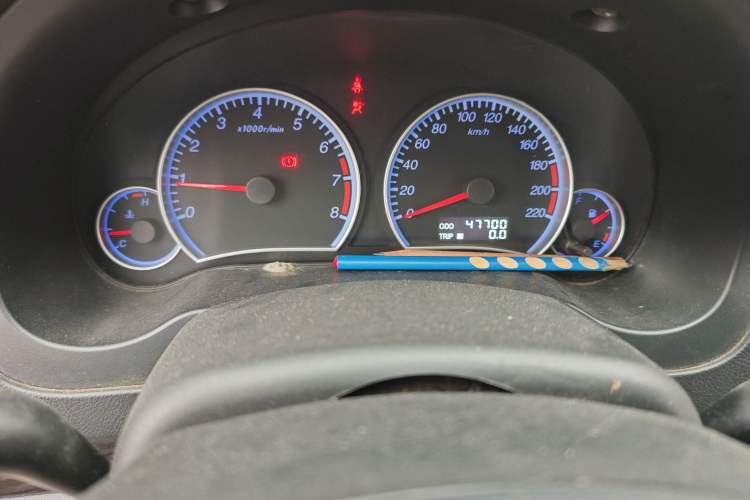 Used Haima Fumei 2011 1.6L Manual Luxury Edition Odometer Close Up