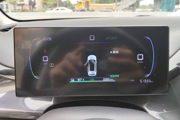 Used BYD e2 2023 Luxury Model Instrument Cluster