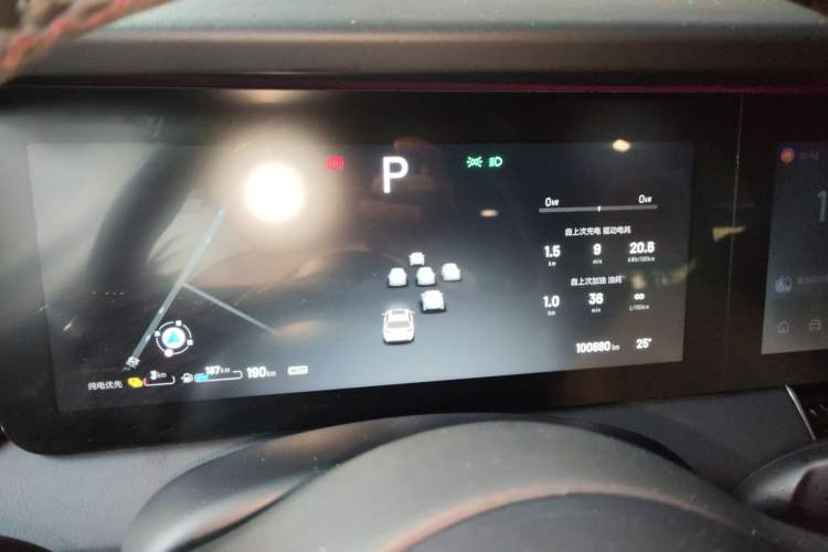 Used Li Auto ONE 2021 Extended-Range 6-Seater Version Instrument Cluster