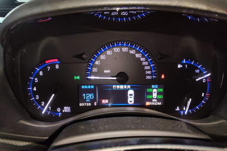Used Cadillac ATS-L 2014 25T Comfort Model Instrument Cluster