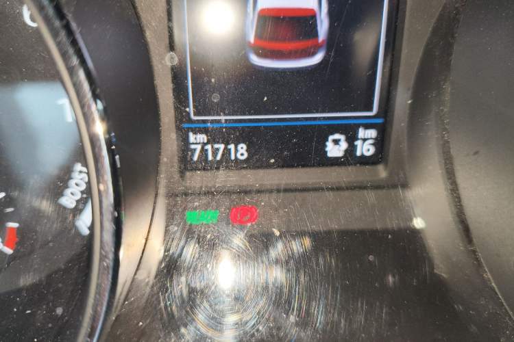 Used Volkswagen Tiguan L New Energy 2019 430 PHEV Hybrid Luxury Edition Odometer Close Up