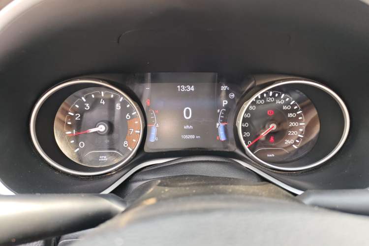 Used Jeep Compass 2017 200T Automatic Family Enjoyment Four-Wheel Drive Edition