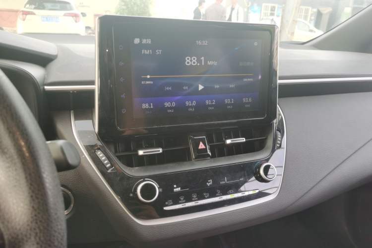 Used Toyota Levin 2019 185T CVT Sport Edition China VI Standard Audio And AC Panel