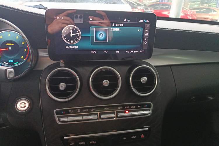 Used Mercedes-Benz C-Class 2021 C 260 L Sport Edition Audio And AC Panel