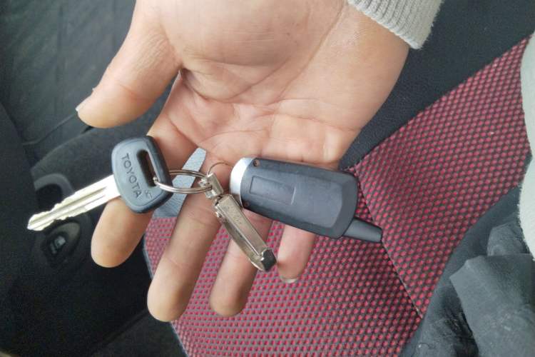 Used FORTHING Joyear 2012 LV 1.5L AMT Luxury Version Vehicle Key