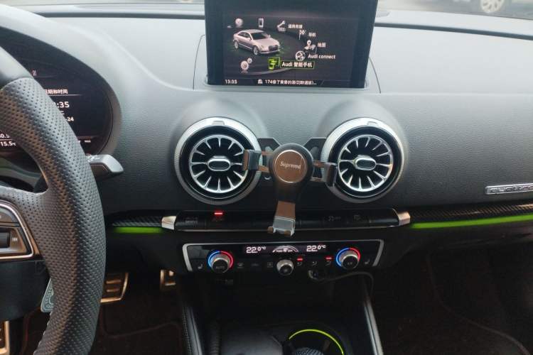 Used Audi S3 2017 Year Restyled S3 2.0T Limousine Audio And AC Panel