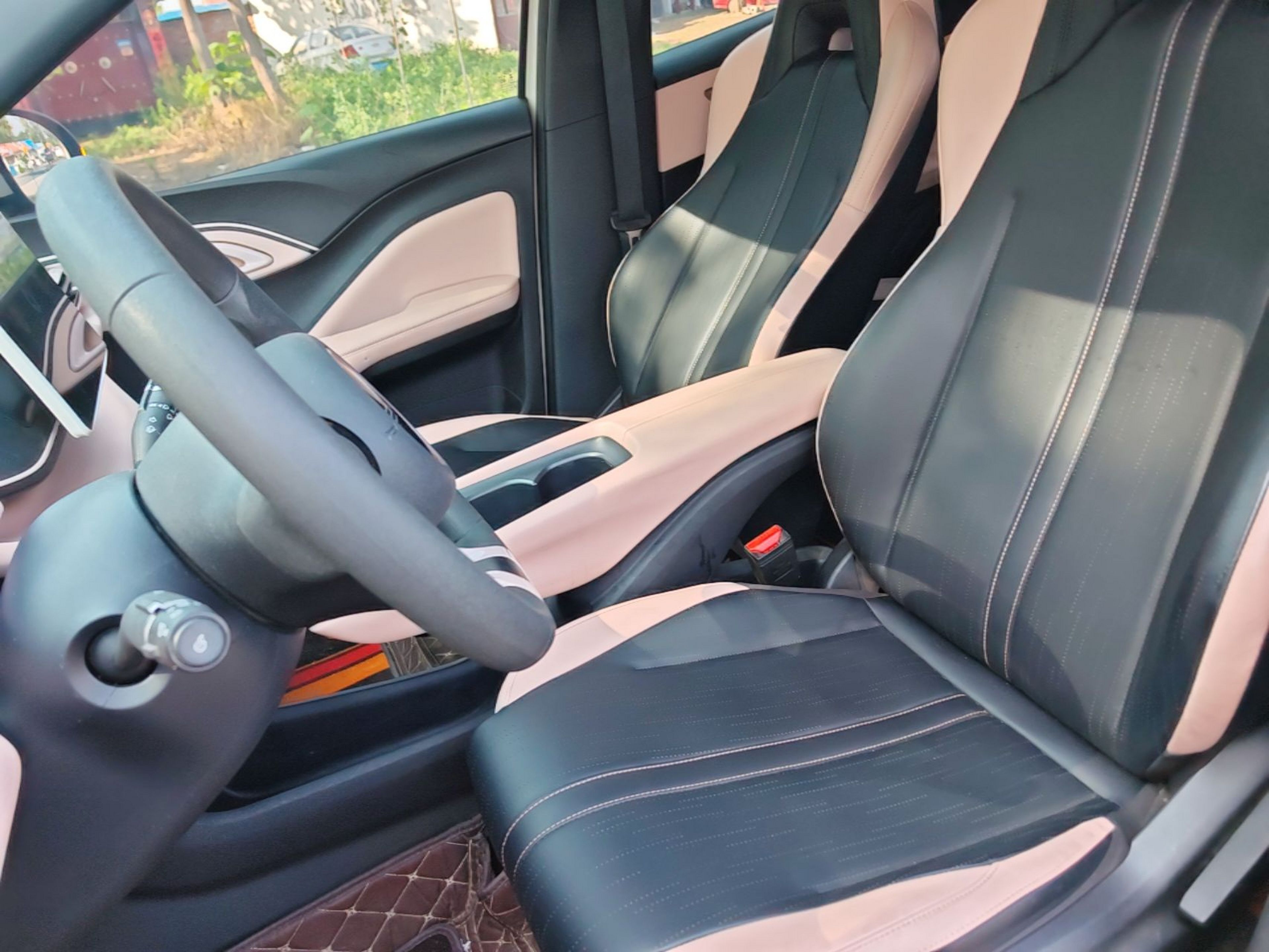Avant de la voiture