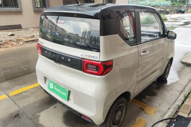 Used Wuling Hongguang MINIEV 2021 Macaron Fashion Edition Lithium-Ion Battery Rear Right 45 Deg