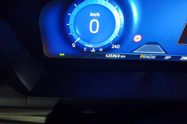 Used Ford Explorer 2020 EcoBoost 285 4x4 Titanium Edition 7-Seater Odometer Close Up