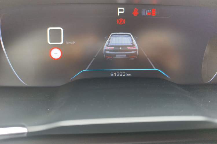 Used Peugeot 508 2022 508L 400THP PureTech Driving Control Edition Odometer Close Up