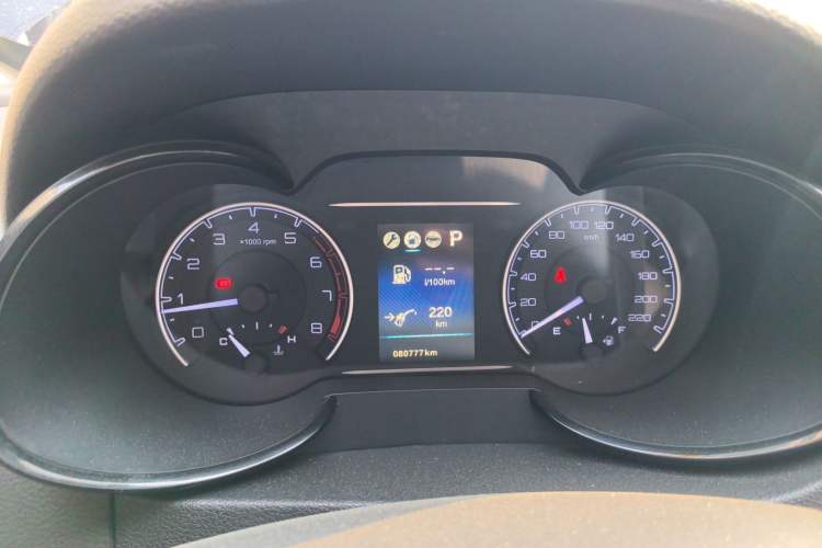 Used Dongfeng Aeolus AX7 2018 Classic 1.6T Automatic Luxury Model Instrument Cluster