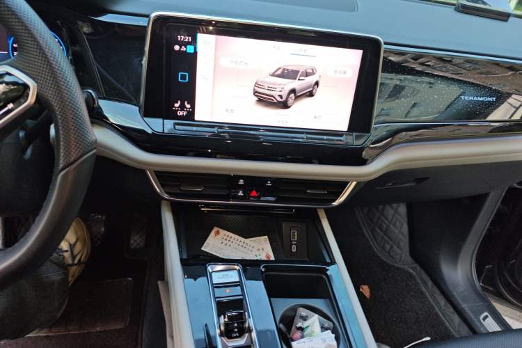 Used Volkswagen Teramont 2022 380TSI Four-Wheel Drive Prestige Luxury Edition Audio And AC Panel