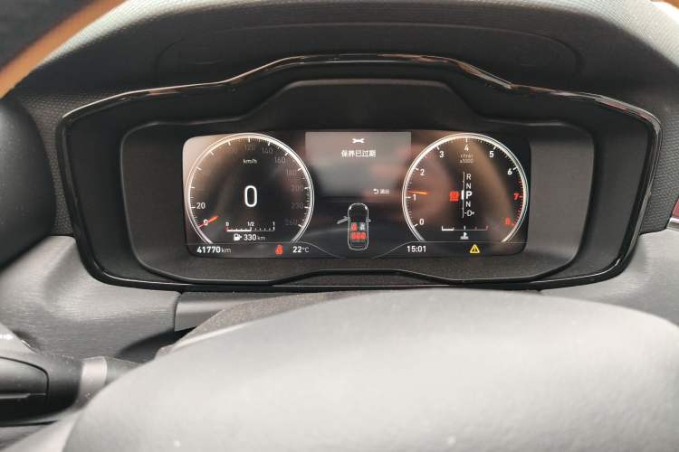 Used Lynk & Co 02 2019 1.5T DCT Two-Wheel Drive Shine Pro Edition China VI Standard Instrument Cluster