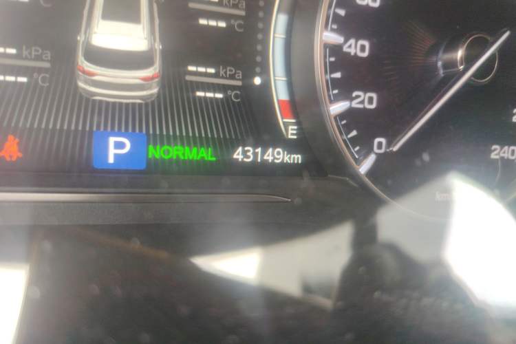 Used GAC Trumpchi GS5 2019 270T Automatic Luxury Edition Odometer Close Up