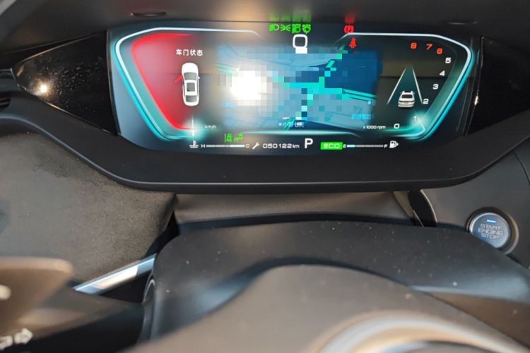 Used Dongfeng Aeolus Yixuan MAX 2021 1.5T Super Cool Dad Edition Odometer Close Up