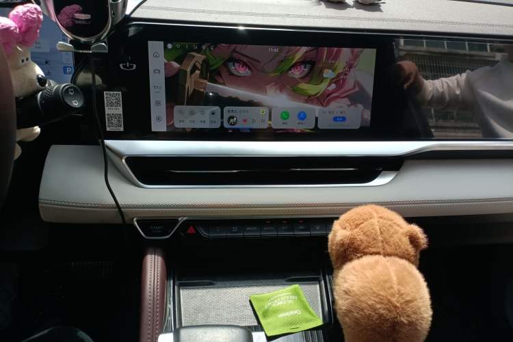 Used Geely Auto Monjaro L 2021 2.0TD DCT EVO Two-Wheel Drive Smart Luxury Version Audio And AC Panel