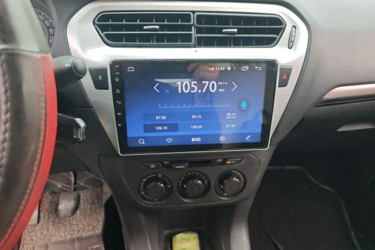 Used Peugeot 301 2014 1.6L Manual Comfort Edition Audio And AC Panel