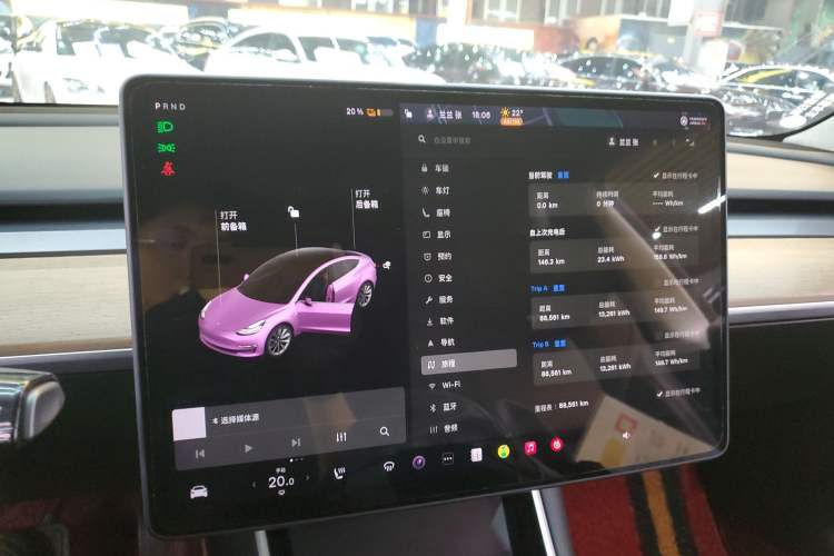 Used Tesla Model 3 2020 Revised Version Standard Range Rear-Wheel Drive – Upgraded Edition