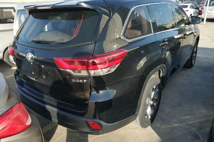 Used Toyota Highlander 2018 2.0T Two-Wheel Drive Elite Edition 5 Seats Emission Standard China V
