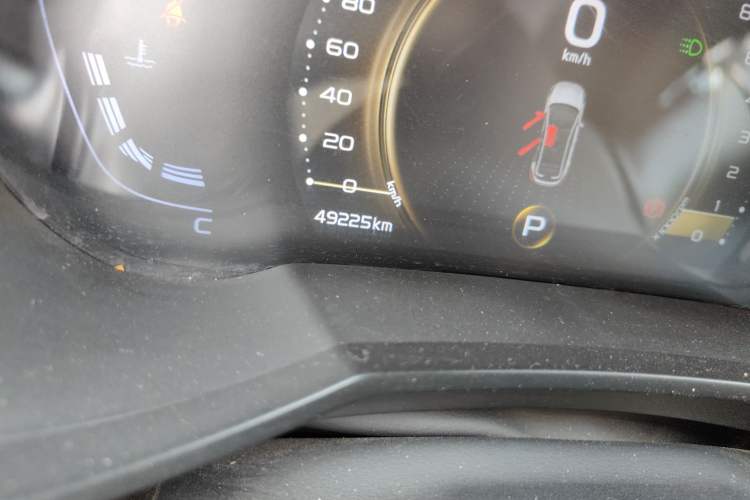 Used Geely Auto Emgrand GS 2020 1.4T CVT Ya Odometer Close Up