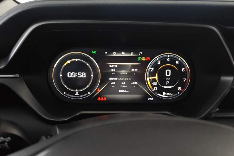 Used GAC Trumpchi GS4 2022 270T Automatic Smart Drive Flagship Edition Instrument Cluster