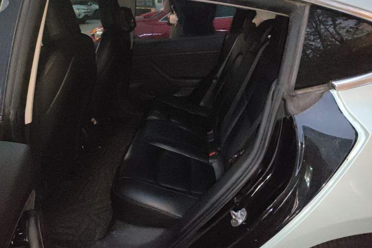 Used Tesla Model 3 2020 Standard Range Rear-Wheel Drive Upgraded Version Left Rear Seat