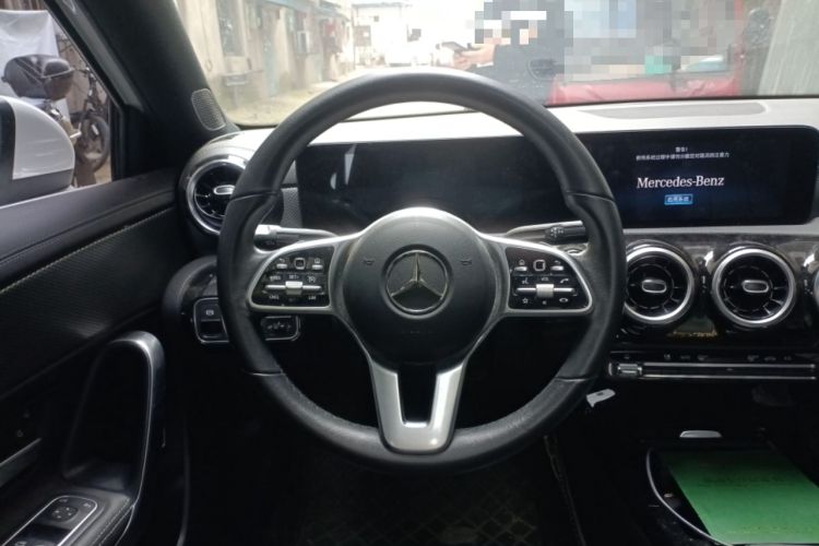 Used Mercedes-Benz A-Class 2020 Second Facelift A 180 L Sport Sedan Steering Wheel