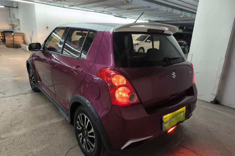 Used Suzuki Swift 2013 1.5L Automatic 20th Anniversary Limited Edition Rear Left 45 Deg
