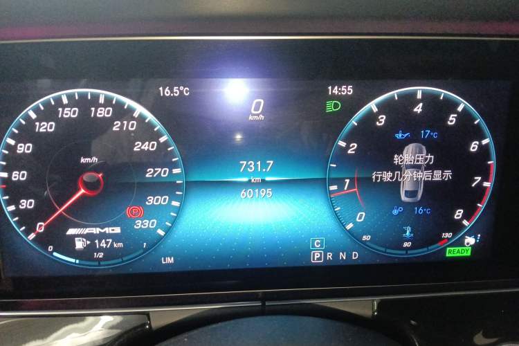 Used Mercedes-Benz AMG GT 2019 AMG GT 50 four-door sports car Instrument Cluster