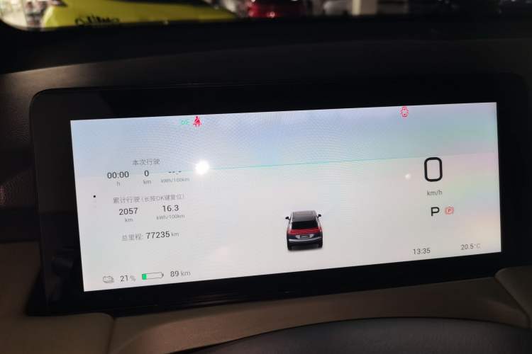 Used AION Y 2023 Younger Star Edition Instrument Cluster