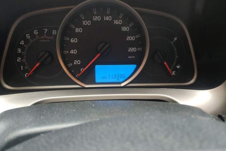 Used Toyota RAV4 2015 2.5L Automatic 4x4 Elite Edition Odometer Close Up