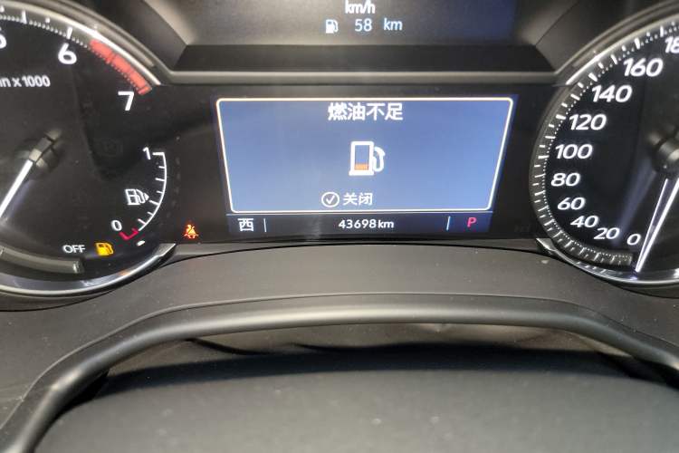 Used Cadillac CT5 2022 28T Luxury Version (Standard Edition) Odometer Close Up